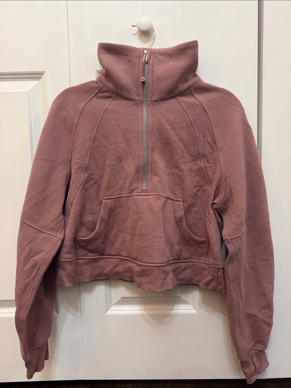 Lululemon Scuba Funnel Twilight Rose Size XS/S
